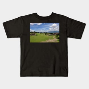 Site archéologique de Monte Alban, Oaxaca Mexique Kids T-Shirt